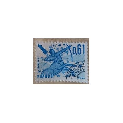 Timbre Préoblitéré Zodiaque De 1978, Sagittaire, 0,61 Franc.