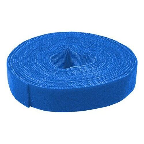 LogiLink KAB0053 serre-câbles Velcro cable tie Velcro Bleu