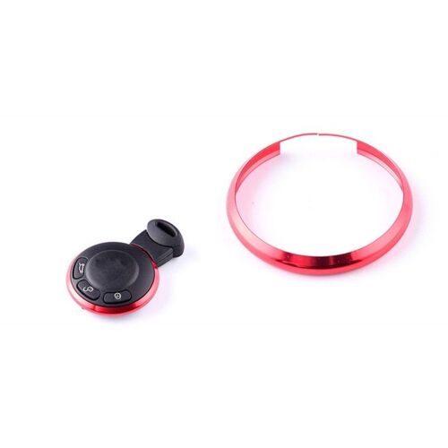 Remplacement Anneau Pour Clef Mini Cooper, Cooper D, Cooper S - 7 Couleurs Rouge Skyexpert®