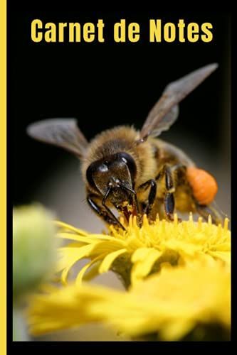 Carnet De Notes: Abeille Cahier De Brouillon Petit Format Pas Cher 100 Pages Lign©Es Couverture Souple Pour Les Amoureux Des Animaux Ecole College ... Cadeau Anniversaire Original Femme Homme