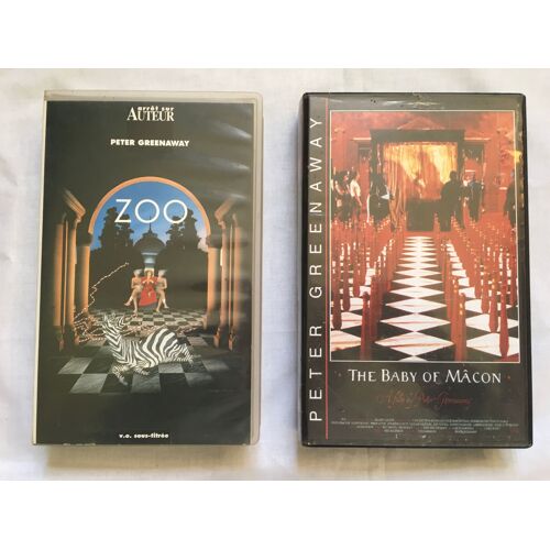 2 Vhs De Peter Greenaway :