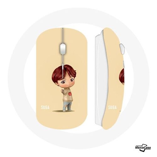 Souris Sans Fil BTS TinyTAN Animation Suga