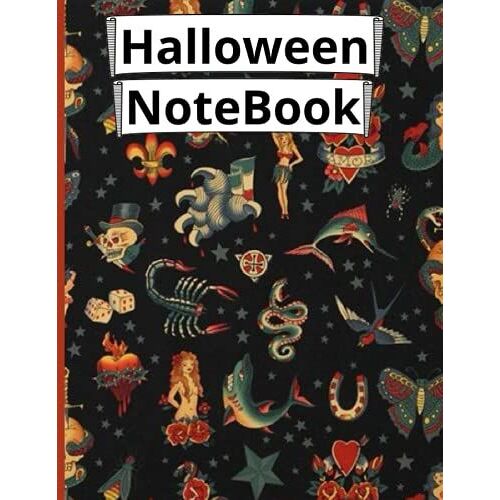 Halloween Notebook: Composition Notebook | College Ruled Notebook | Lined Journal | 120 Pages | 8.5 X 11 | School Subject Book Notes| ... Notebook / ... Notebook Paperback September 12, 2021