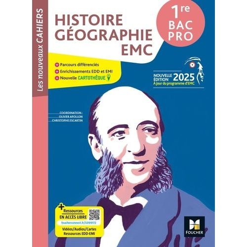 Histoire Géographie Emc 1re Bac Pro Les Nouveaux Cahiers