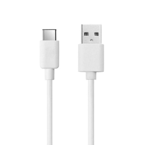 Câble de recharge USB TYPE C pour Huawei P20 PRO ( 1 mètre , blanc )