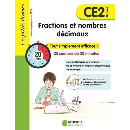 Fractions Ce2 - 33 Séances De 20 Minutes