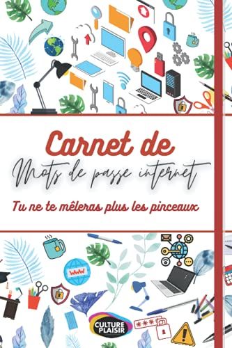 Carnet De Mot De Passe Internet - Tu Ne Te Mleras Plus Les Pinceaux
