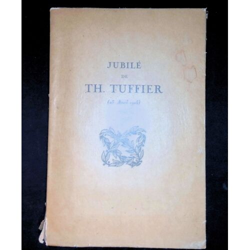 Jublilé De Th. Tuffier (23 Avril 1925)