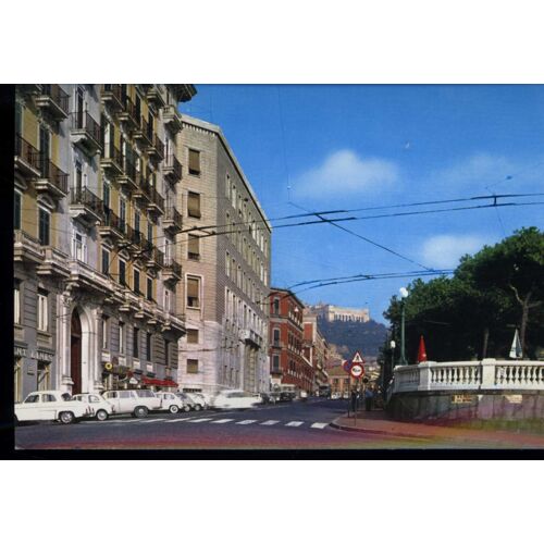 Carte Postale De Naples (Italie) Rue Cesario Console