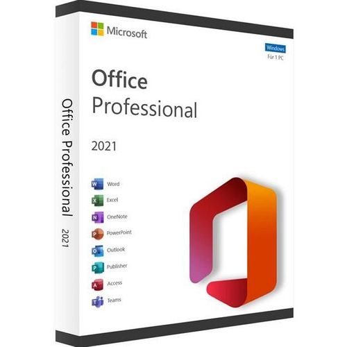 Microsoft Office 2021 Professionnel (Professional) - Clé Licence À Télécharger