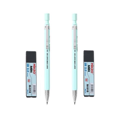 Recharge De Crayon Automatique 2b, Joli Crayon Mécanique En Plastique, 2.0mm, Pour Enfants, Examens, Dessin, Fournitures Scolaires