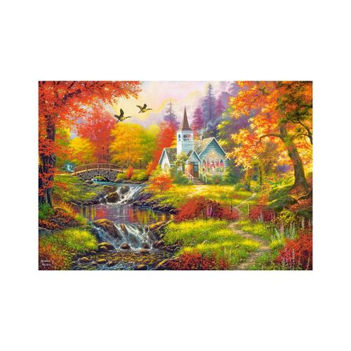 Puzzle 1000 Pièces Castorland - Ambiance D'automne