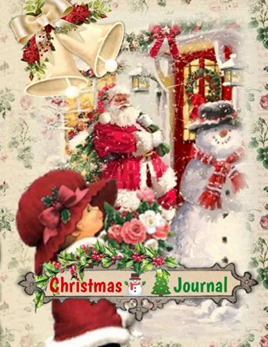 Christmas Journal: Journal Kit Comes Complete With Feature Pages,Journaling Christmas Pages,