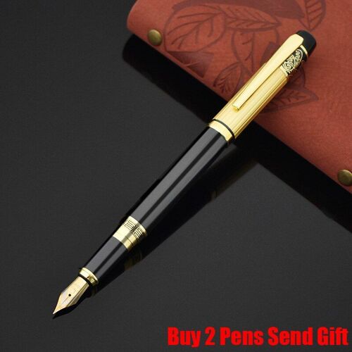 Vente Chaude Marque 901 Luxe Stylo En Métal D'affaires De Haute Qualité Encre Stylo Acheter 2 Envoyer Cadeau