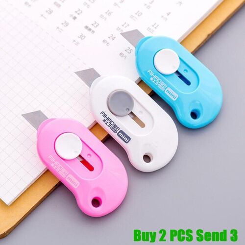 1 Pièce Mignon De Marque Mini Portable Couteau Utilitaire Couteau À Découper En Papier Bureau Hommes Mini Couteau À Main Acheter 2 Pcs Envoyer 3