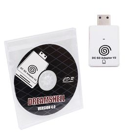 Adaptateur De Carte Sd Tf Cc V2 Pour Sega Dreamcast Et Disque Avec Dreamshell Boot, Livraison Directe