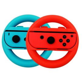 Lot De 2 Poignées De Volant De Course Pour Nintendo Switch, Accessoires De Jeu, Joycon, Oled