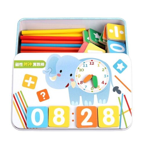 Outil D'enseignement Pratique Montessori Pour Développer Les Compétences Linguistiques De Comptage Et De Tri