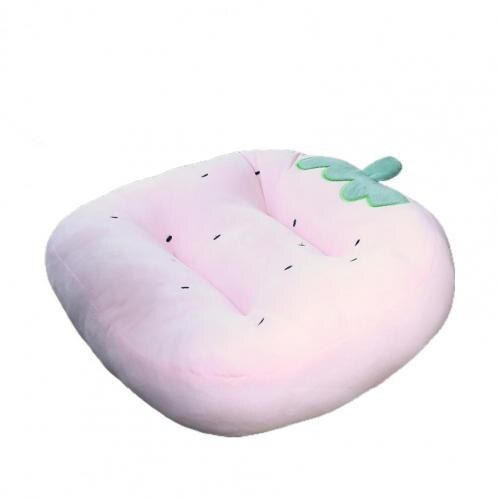 Coussin De Chaise Design Dessin Animé, Coussin De Siège Étudiant En Peluche Super Doux Pour Voiture