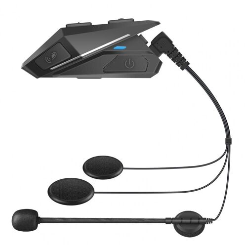 Haut-parleur Rechargeable pour casque de moto, Installation facile, accessoires Bluetooth-compatible5.0