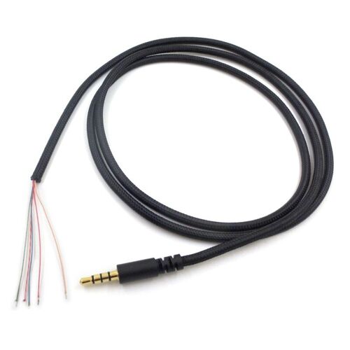 Câble de casque 3.5mm, prise mâle, ligne de connecteur, pour Hyper X Cloud II Core Pro cloudx-stinger Revolver S B
