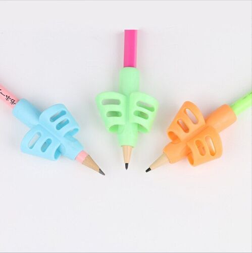 3/6pcs Enfants Écriture Crayon Porte-Stylo Enfants Apprenant Pratique Silicone Stylo L'aide Poignée Posture Dispositif De Correction Pour Les Étudiants