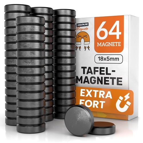 Aimants Pour Tableaux Blancs Noirs - 18x5mm Aimants Pour Tableaux Blancs - Aimants Inoxydables - Aimants Arrondis Pour Réfrigérateurs -Aimants Pour Tableaux Blancs De Haute Qualité Grands