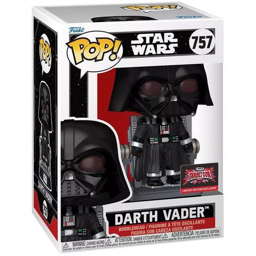 Figurine Funko Pop - Star Wars 3 : La Revanche Des Sith N°757 - Reconstruction De Dark Vador (84530)