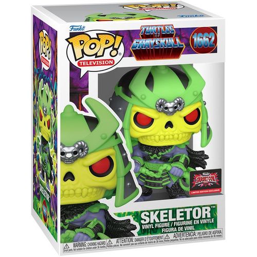 Figurine Funko Pop - Les Maîtres De L'univers N°1662 - Skeletor (Tortues Ninja) (84495)