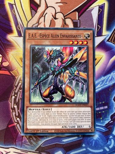 Yu Gi Oh Agov Fr023 E.A.E. Espèce Alien Envahissante