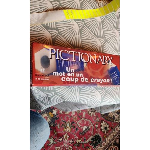 Pictionary Un Mot En 1 Coup De Crayon Par Hasbro