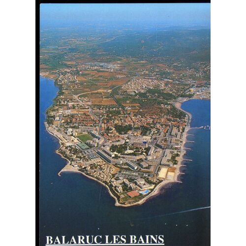 Carte Postale De Balaruc Les Bains (Hérault) Vue Aérienne De La Presqu'ile, Le Bassin De Thau