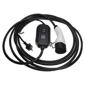 Vhbw Câble De Recharge Type 2 Vers Prise Schuko Compatible Avec Volkswagen Tiguan Ehybrid Voiture Électrique - 1 Phase, 16 A, 3,5 Kw, 7 M