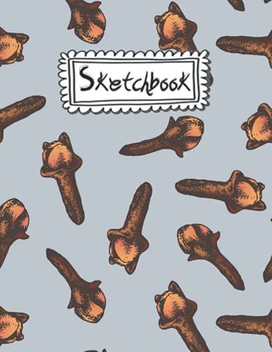 Sketchbook: 120 Pages Blank Drawing Pad For Children Of All Ages At An. Kids Sketchbook, 8.5 X 11 Clove Sketchbook For Kids, Journal And Sketch Pad,