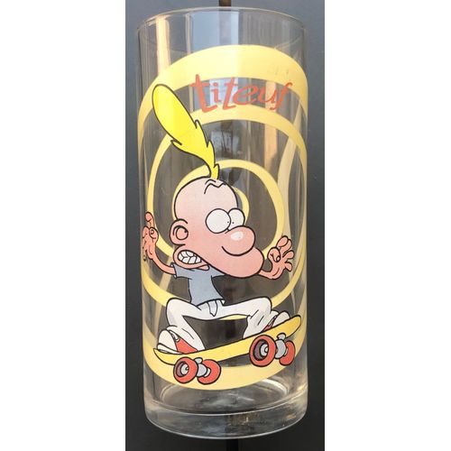 Verre Titeuf, Zep, Bd, Bande Dessinée, Figurine