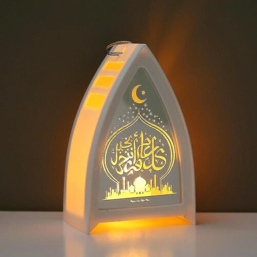 Led Candle Lantern, lampes islamiques suspendues décoratives - Lampe de table pour festival, décoration intérieure, cadeau, veilleuse rétro, ornement suspendu
