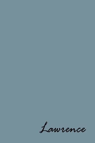 Lawrence Personalized Name Journals - Popular Pre-Printed Name On Journal Diary Cover, Blank Notebook Journal Book: 120 Lined Pages 6x9 Size, Cream ... Journal For Writing, And A Special Keepsake