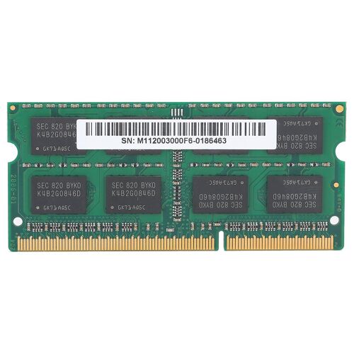 ASint Mémoire pour ordinateur portable RAM DDR3 1600MHZ 4 Go 1.35V Notebook Memory Bank Fournitures informatiques