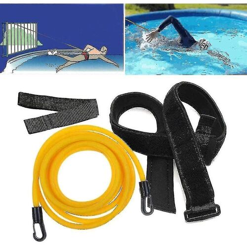 Ceinture de natation de piscine réglable, ceinture de résistance à la natation, ceinture d'entraîneur de natation, ceinture d'aide à l'entraînement de piscine en plomb