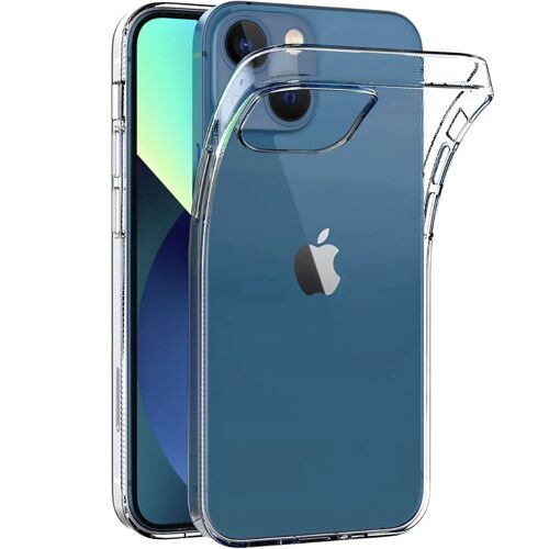 Coque pour iPhone 14 - Silicone Gel TPU Transparent Protection Souple Ultra Mince [Phonillico]