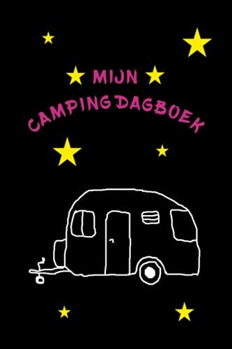 Mijn Camping Dagboek: Notitieboekje Met Caravan En Sterren - Dagboek, Notitieboekje, Zakboekje - Kampeeraccessoires, Kampeeruitrusting