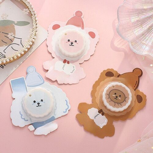 Ouvre-Lettre Ouvre-Enveloppe Mignon Ours Boîte De Dessin Animé, Déballage Express Petit Mini Portable Étudiant Papier Coupe Couteau D'art Cadeau