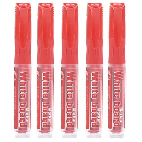Stylo Marqueur Effaçable Pour Tableau Blanc, 5 Pièces, Encre Effaçable À Sec, Écologique, Rechargeable, Fournitures Scolaires Et De Bureau, Cadeau Pour Étudiants