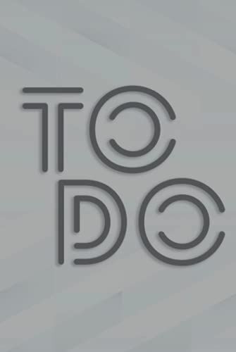 To Do: Daily Organizer Notebook, 1 Page Per Day, Undated Task Planner, Book For Activities And Appointments, Everyday Productivity Notepad, Great For ... Paper, 6 X 9, 190+ Pages (Undated Planners)