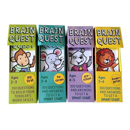 Carte De Développement Intellectuel Du Cerveau Quest Version Anglaise, Étiquette Livre De Questions Et Réponses, Démarrage Intelligent, Enfant