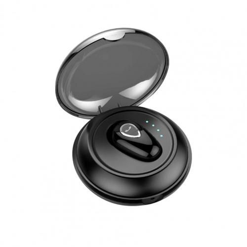 écouteurs sans fil intra-auriculaires avec compartiment de charge, Mini oreillettes de Sport stéréo avec Support de Microphone, livraison directe