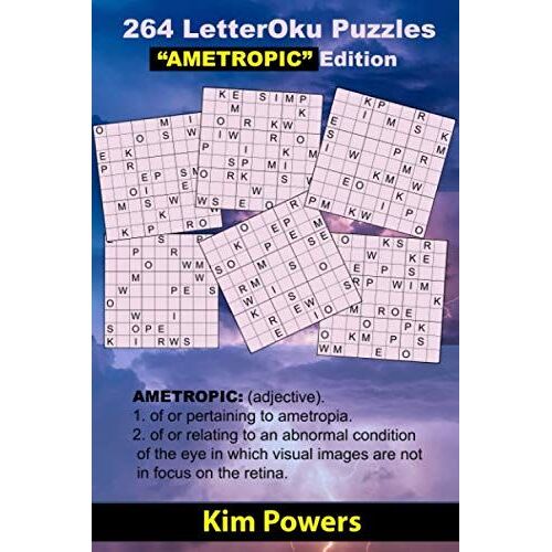 264 Letteroku Puzzles Ametropic Edition: Letter Sudoku Brain Health