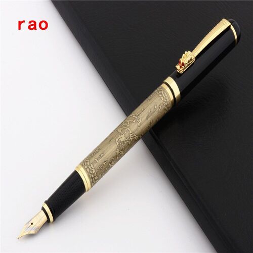 Papeterie De Luxe En Laiton 861, Huit Chevaux En Métal, Fournitures De Bureau Scolaires, Stylo À Plume D'encre, Fournitures D'art, Nouvelle Collection