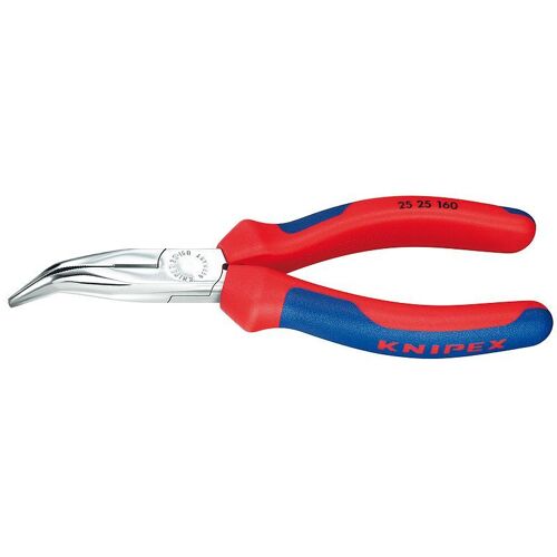 Knipex Pince demi-ronde avec tranchant (pince radio) 160 mm - 25 25 160