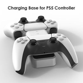 Station De Charge Double Usb C, Station De Charge Pour Contrôleur Ps5 Avec Port De Sortie Usb A Pour Playstation 5, Accessoires Dualsense